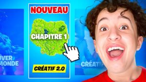 Le CHAPITRE 1 est ENFIN de RETOUR sur FORTNITE CREATIF 2.0 !