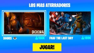 Los MEJORES Mapas de TERROR en CREATIVO 2.0 que Debes PROBAR! *CODIGOS UEFN*