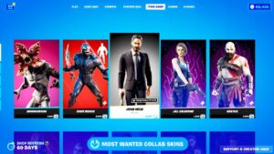 Most Wanted Collab Skins Fortnite..!