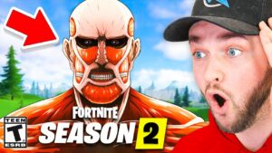 *NEW* Fortnite Season 2 BATTLE PASS! (Attack On Titan)
