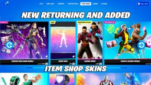 NEW Returning and Added Item Shop Skins(Horizon Zero Dawn, Marvel, Celebrating Women)