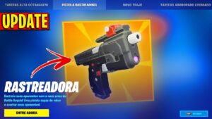 *NOVA ARMA* PISTOLA RASTREADORA CHEGANDO no FORTNITE! (CRIATIVO 2.0 e NOVO UPDATE)