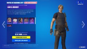 NUEVAS SKINS de RESIDENT EVIL 2 *LEON y CLAIRE* NUEVA TIENDA FORTNITE HOY 16/17 MARZO del 2023!