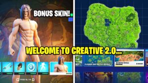 New Fortnite Update is EPIC! (Attack on Titan & UEFN)