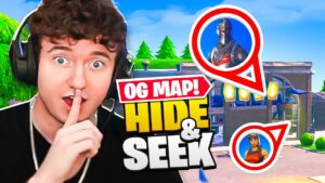 OG MAP Hide & Seek in Fortnite! (Creative 2.0)