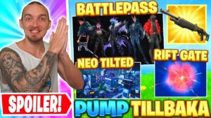 PUMP OCH MYCKET MER KOMMER PÅ ONSDAG I FORTNITE SEASON 2
