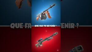 Que fais-tu revenir sur Fortnite ? 🤔