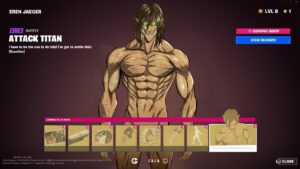 RECOMPENSAS PAGINA 2 DE EREN EN FORTNITE ...!!