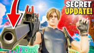 SECRET HOT-FIX UPDATE VE FORTNITE!!