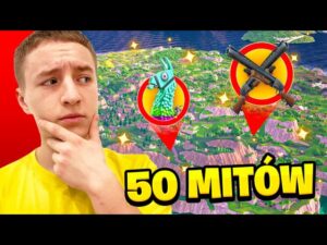 SPRAWDZIŁEM 50 MITÓW na STAREJ MAPIE w Fortnite
