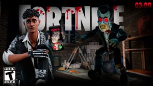 Scary Doll tentou Me pegar as 3 Horas da MANHÃ no Fortnite