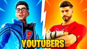 TOP 10 MELHORES SKINS DOS YOUTUBERS DE FORTNITE!