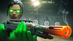 The AIMBOT gun is back in Fortnite...