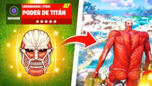 Uso TITAN COLOSAL para hacer TRAMPA en BATTLE ROYALE!