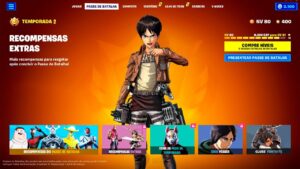 VAZOU TUDO do PASSE DE BATALHA da TEMPORADA 2 do CAPITULO 4!