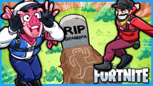 Watch this Fortnite video or we gwiddy on gwandpa's gwave