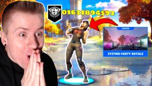 😱😱ich gehe mit meiner HANDYNUMMER📱 in FORTNITE PARTY ROYALE & bin TOXISCH zu JEDEN !