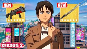 meine ERSTE RUNDE SEASON 2 in Fornite!