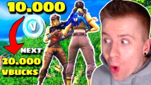 10.000 VBUCKS oder dem nächsten DOPPELT ? Fortnite