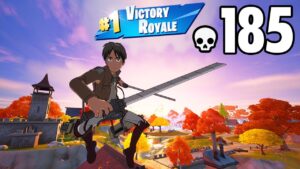 185 Elimination Solo vs Squads WINS Full Gameplay (Fortnite Chapter 4 Season 2)!