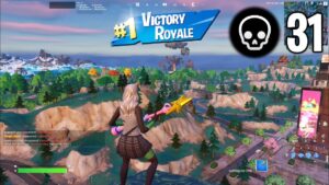 31 Elimination Solo Squads Gameplay 😴 Custom Keyboard ASMR (Fortnite Chapter 4 Season 2)