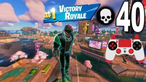 40 Kill Solo Vs Squads Fortnite Season 2 Win Full Gameplay (Ps4 Controller)
