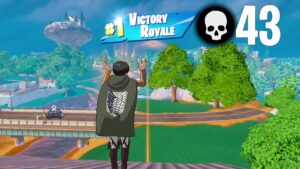 43 Elimination Solo vs Squads Win (Fortnite Chapter 4 Season 2 Gameplay)