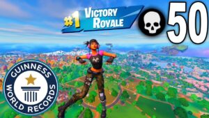 50 KILLS WORLD RECORD Solo VS Squads (Fortnite Chapter 4)