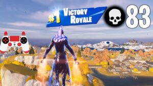 83 Elimination Solo Squads Gameplay "Build / Zero Build" Wins (Fortnite Chapter 4 Season 2)