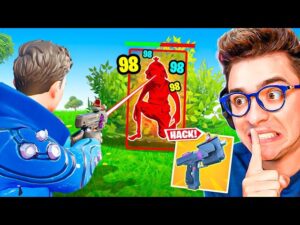 A NOVA PISTOLA COM AIMBOT CHEGOU AO FORTNITE