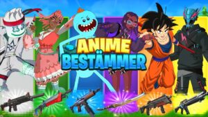 ANIME SKINS BESTÄMMER MINA VAPEN I FORTNITE