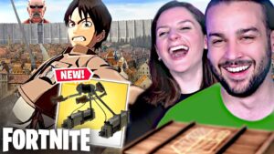 ATTAQUE DES TITANS SUR FORTNITE : NOUVELLE ARME MYTHIQUE ! SNK FORTNITE