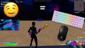 Anne Pro 2 Mechanical Keyboard Sounds 😴 ASMR 😍 Smooth Fortnite Bio's ZoneWars Gameplay 4K 240FPS