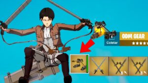 Attack on Titan no Fortnite é muito fixe 👍