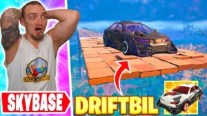 BYGGER SKYBASE MED DRIFTBIL I FORTNITE