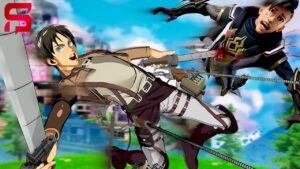 Eren Jager VS Stray - Fight for Honour.. Fortnite Chapter 4 Seasons 2