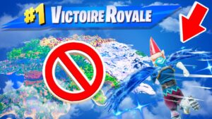 FAIRE un TOP 1 SANS TOUCHER le SOL sur FORTNITE