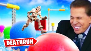 FINALMENTE! DEATHRUN DO SILVIO SANTOS NO FORTNITE!!! KKK
