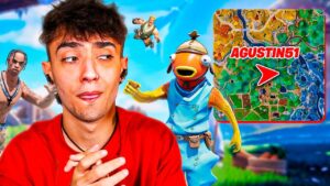 FORTNITE pero... ¡LOS ENEMIGOS ME VEN EN EL MINIMAPA!