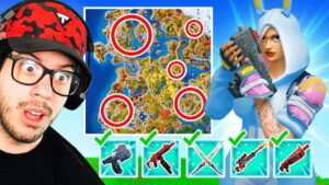 Finding ALL *EXOTICS* in ONE GAME! (Forntite)