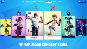 Fortnite All Fan Made Concept Skins!