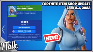 Fortnite Item Shop *NEW* MISS BUNNY PENNY SKIN! [April 2nd, 2023] (Fortnite Battle Royale)