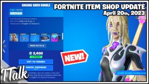 Fortnite Item Shop *NEW* SERENADE SET! [April 20th, 2023] (Fortnite Battle Royale)