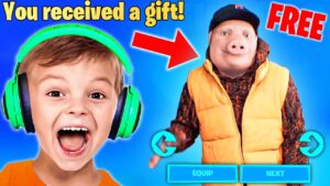 Gifting Him *NEW* John Pork Skin in Fortnite! (FREE)
