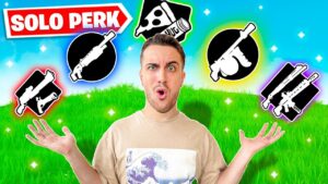 Gioco usando SOLO i PERK! *DIFFICILE* Stagione 2 Capitolo 4 Fortnite ITA!