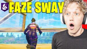 I Spectated FAZE SWAY In OG Fortnite... (best controller player)