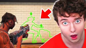 I used WALL HACKS in Fortnite...