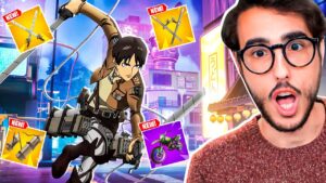 IL NUOVO AGGIORNAMENTO DI ATTACK ON TITAN SU FORTNITE!
