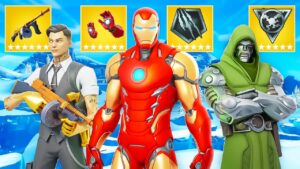 Ich Spiele mit GEBANNTEN *MYTHISCHEN* Waffen Fortnite! (Iron Man, Midas,..)
