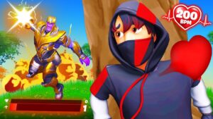 Ich muss ein PULSMESSGERÄT tragen während ich Fortnite Spiele..! 🔥😱